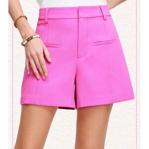 LA MIEL Vibrant Pink Women's Bermudas